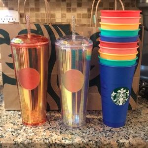 Starbucks cups trade with Angela